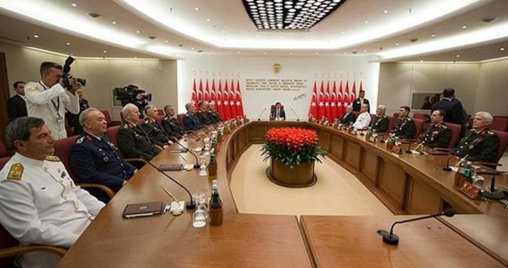 Türkiyədə Ali Hərbi Şuranın iclası keçirilir